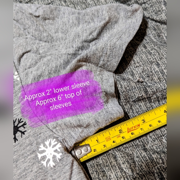 Ugly Christmas T shirt, ladies size LG, cute polar bear design, Good used con. - Picture 6 of 10